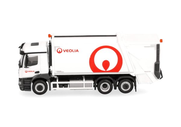 HER319102 - MERCEDES BENZ Actros M 6x2 camion poubelle VEOLIA - 1