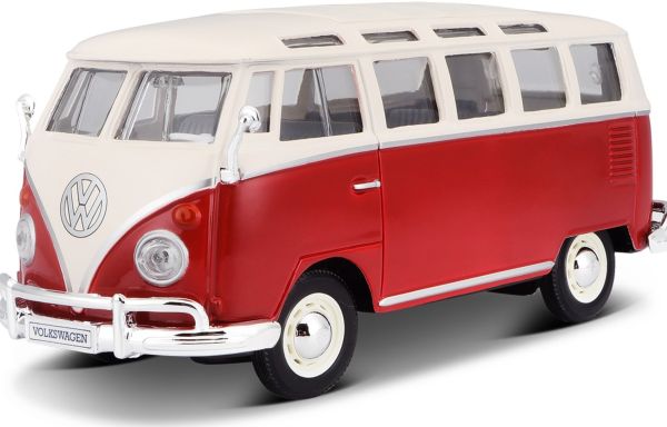 MST31956 - VOLKSWAGEN Van Samba Rouge - 1