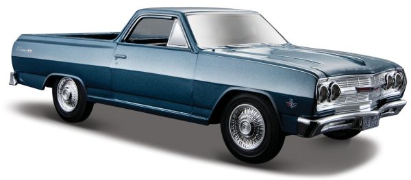 MST31977BL - CHEVROLET El Camino 1965 Bleu Métallique - 1