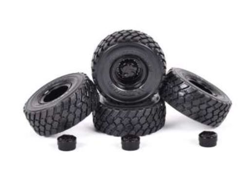 AT3200206 - 4 pneus MICHELIN XLD 650-560-R25 avec jantes noir - 1