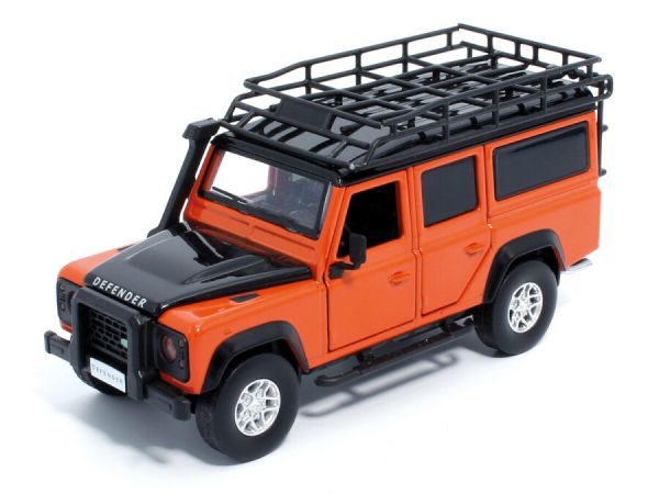 TAY32105010 - LAND ROVER defender 110 Orange avec sons et lumières - 1