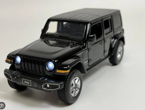 TAY321120002 - JEEP Wrangler Sahara Noir avec sons et lumières - 1