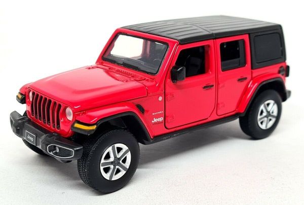 TAY32120001 - JEEP Wrangler Sahara Rouge avec sons et lumières - 1