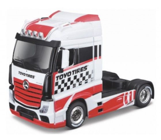 BUR32201 - MERCEDES Actros Gigaspace 4x2 Blanc et rouge - 1