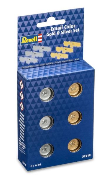 REV32218 - Email Color - Set Argent et or - 6x14ml - 1