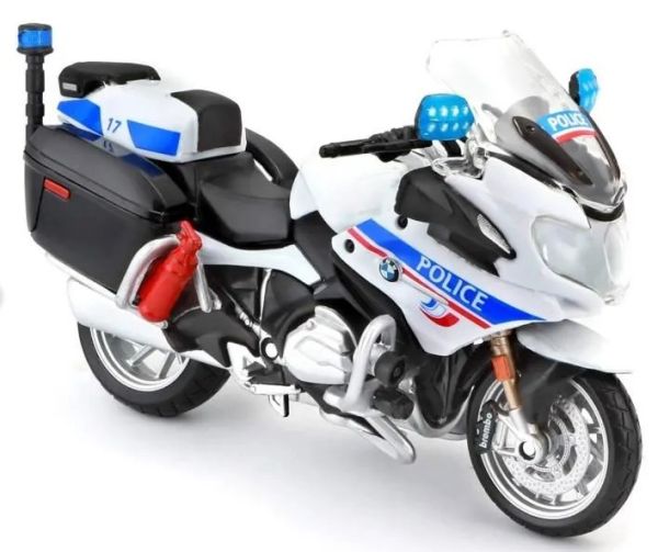 MST32306-A - BMW R 1200 RT Police Blanche et bleu - 1