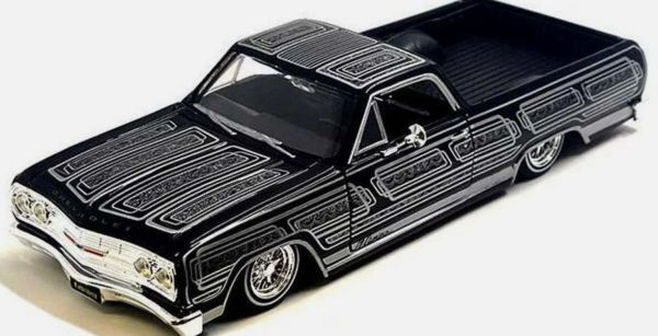 MST32543NOIR - CHEVROLET El Camino lowrider 1965 Noir - 1
