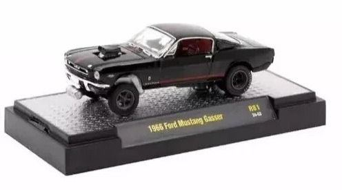 M2M-32600-81-A - FORD Mustang Gasser 1966 Noir - 1