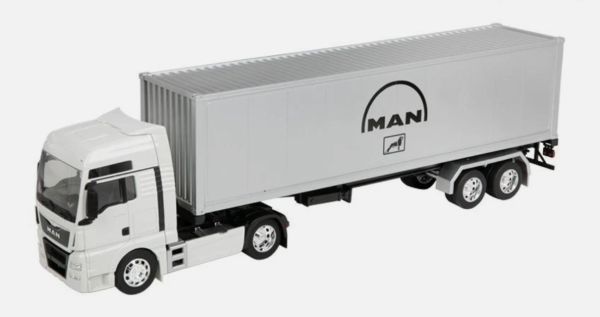 WEL32651CREME - MAN TGX XXL 4x2 Beige avec remorque 2 Essieux - 1