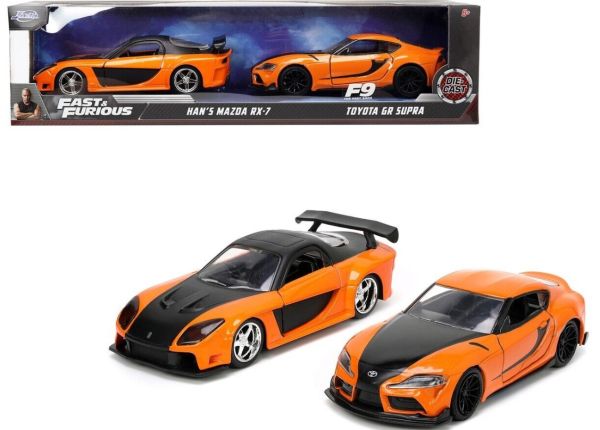 JAD32910 - MAZDA RX-7 Han's et TOYOTA GR Supra FAST & FURIOUS - 1