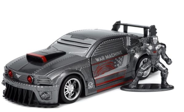 Miniature FORD Mustang 2006 avec figurine WAR MACHINE JADA TOYS JAD33082 Collect World