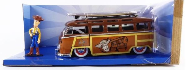 VOLKSWAGEN Combi 1963 avec figurine WOODY