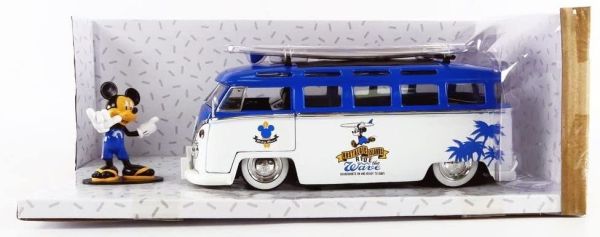 JAD33179 - VOLKSWAGEN Combi 1963 avec figurine MICKEY - 1