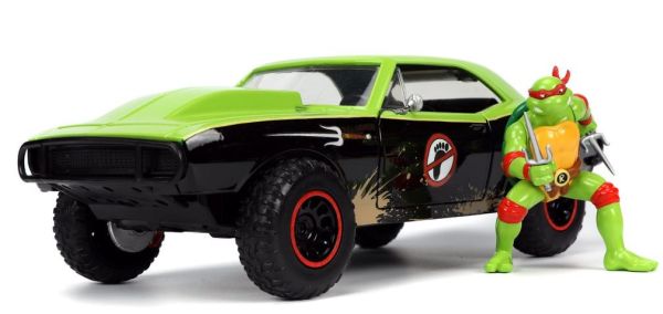 JAD33386 - CHEVROLET Camaro Les Tortue Ninja avec figurine Raphaël 1967 - 1