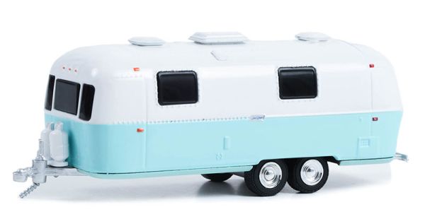 GREEN34130-D - AIRSTREAM double essieux 1971 de la série HITCHED HOMES sous blister - 1