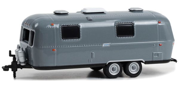 GREEN34140-D - Caravane AIRSTREAM Double essieux Yacht Safari 1971 gris de la série HITCHED HOMES sous blister - 1