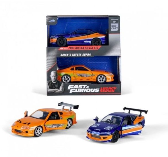 JAD34254 - TOYOTA Supra et NISSAN Silvia 515 Fast & Furious - 1