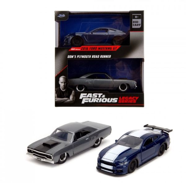 JAD34255 - FORD Mustang GT et PLYMOUTH Road runner Fast & Furious - 1