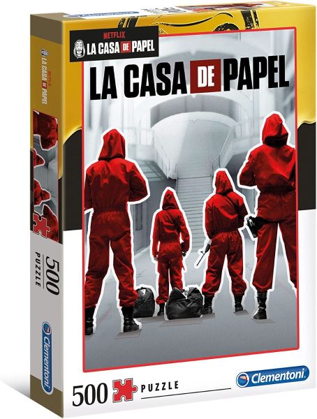 CLE35084 - Puzzle 500 Pièces LA CASA DE PAPEL - 1