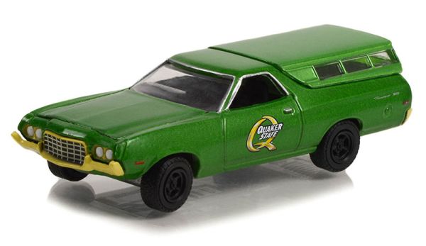 GREEN35240-B - FORD Ranchero 500 1972 QUAKER STATE de la série BLUE COLLAR sous blister - 1