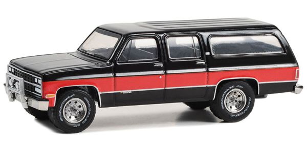 GREEN35270-E - CHEVROLET Suburban 1990 Noir de la série ALL-TERRAIN sous blister - 1