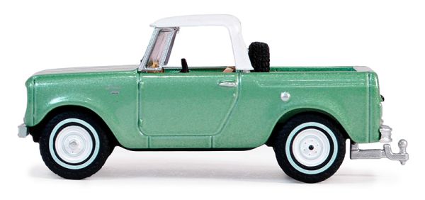 GREEN35280-A - HAVERSTER Scout Half Cab Pick-up 1965 vert de la série BLUE COLLAR sous blister - 1