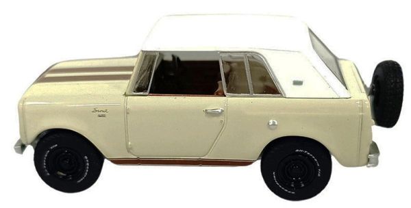 GREEN35310-B - INTERNATIONAL Scout 800 Sportop 1967 beige et marron de la série ALL-TERRAIN sous blister - 1