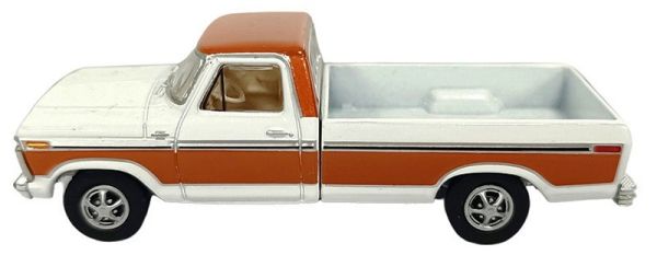 GREEN35310-D - FORD F-150 Ranger XLT 1977 Orange et blanc de la série ALL-TERRAIN sous blister - 1