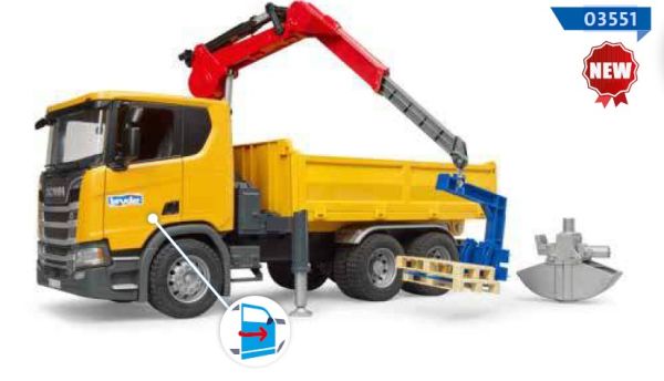 Camion de chantier SCANIA 1:48