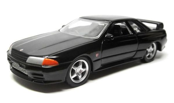 JAD35697 - NISSAN Skyline GT-R 1989 noir FAST and FURIOUS - 1
