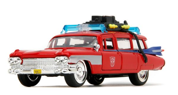 JAD35863 - CADILLAC Ecto-1 Ghostbusters - TRANSFORMERS rouge - 1