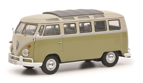 SCH3592 - VOLKSWAGEN T1b Samba vert beige - 1