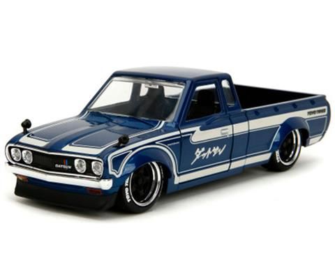 JAD35953 - DATSUN 620 Navy 1972 Bleu - JDM TUNERS - 1
