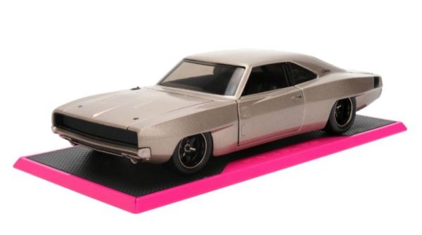 JAD36028 - DODGE Charger Widebody 1970 Gold PINK SLIPS - 1