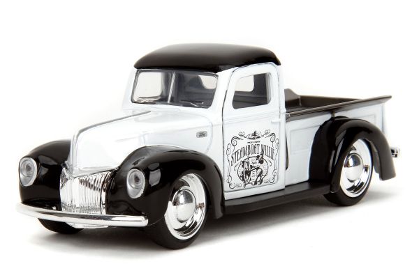 JAD36091 - FORD Pick-up 1941 Blanc - Steamboat Willie MICKEY MOUSE - 1