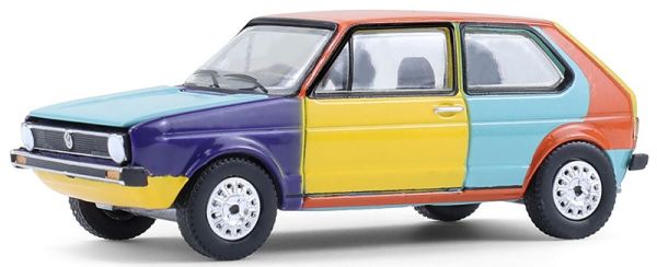 GREEN36120-E - VOLKSWAGEN Rabbit 1975 Harlequin de la série CLUB VEE-DUB sous blister - 1