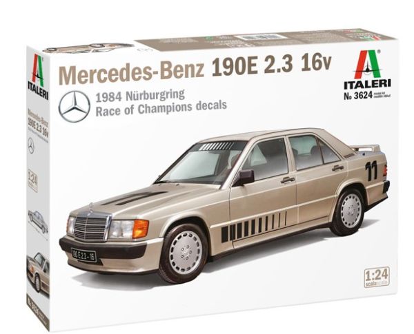 ITA3624 - MERCEDES 190E 2.3-16v à assembler et à peindre - 1