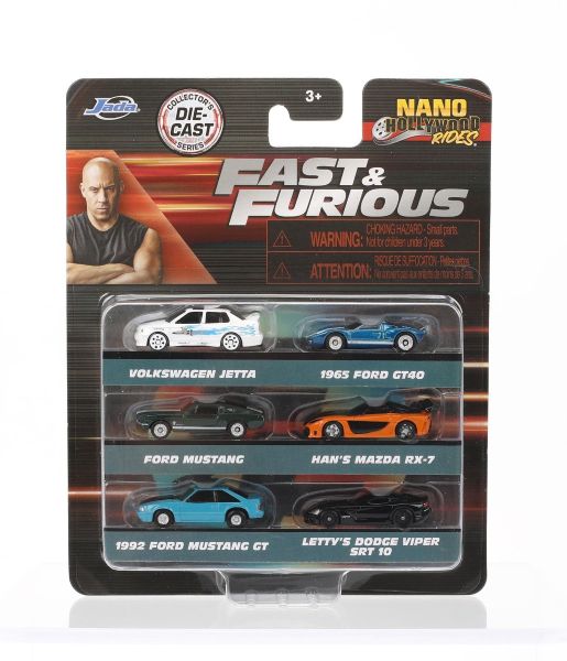JAD36579 - 6 véhicules Nano - VOLKSWAGEN - FORD - MAZDA - DODGE - 1
