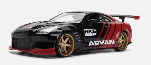 JAD37022 - NISSAN GT-R R35 Ben SOPRA 2009 Noir JDM TUNERS - 1