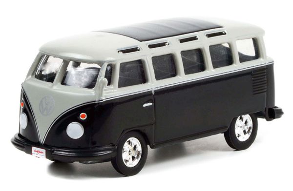 GREEN37250-A - VOLSKWAGEN Type II Custum bus 1962 de la série BARRETT JACKSON sous blister - 1