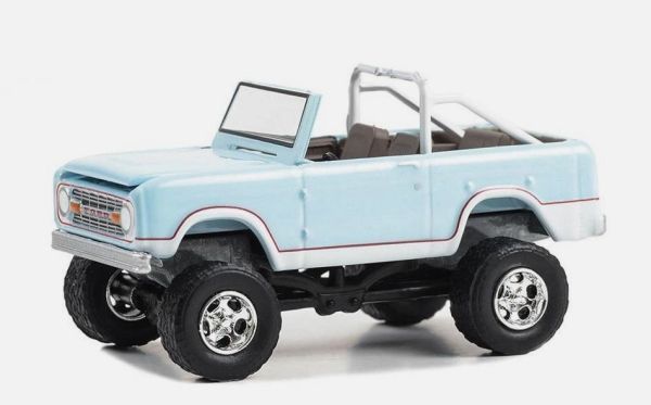 GREEN37300-B - FORD Bronco custom 1970 de la série 50e Anniversaire BARRETT JACKSON sous blister - 1