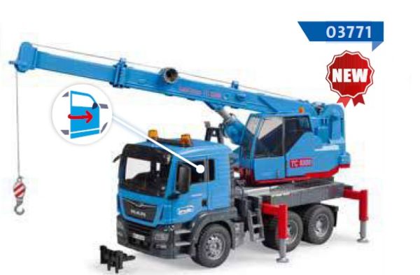 BRU3771 - MAN TGS 6x4 grue - 1