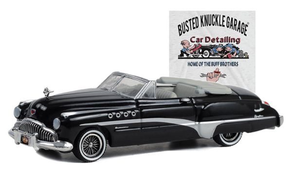 GREEN39120-A - BUICK Roadmaster Rivera Cabriolet de 1949 noir - 1