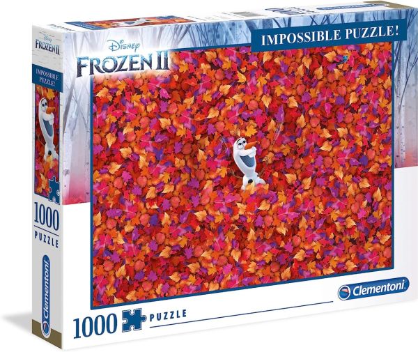 CLE39526 - Puzzle impossible 1000 pièces La Reine des Neiges II - 1
