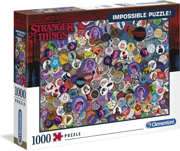 CLE39528 - Puzzle 1000 Pièces STRANGER THINGS - 1