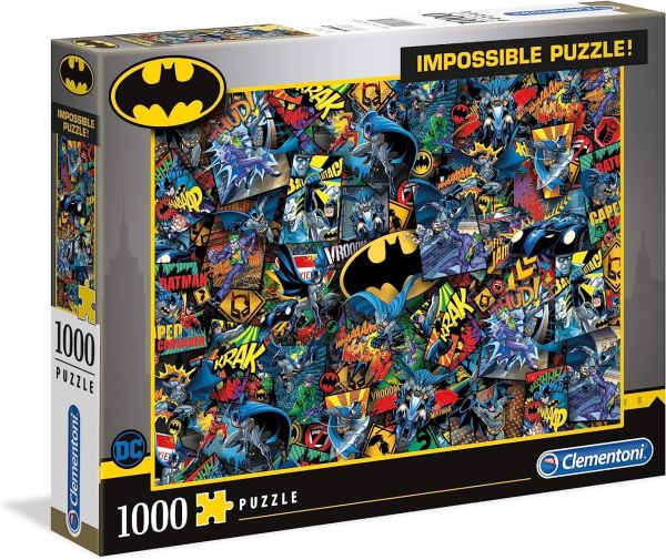 CLE39575 - Puzzle impossible 1000 pièces BATMAN - 1