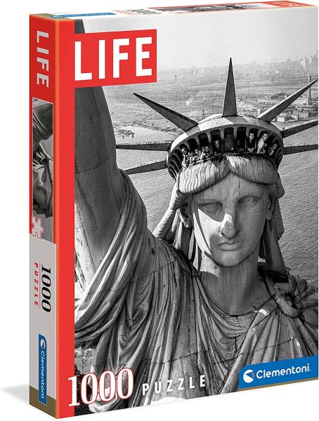 CLE39635 - Puzzle Life 1000 pièces La Statut de la Liberté - 1