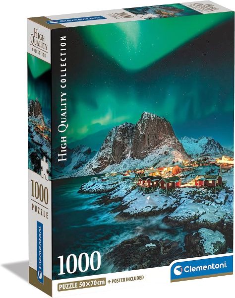 CLE39775 - Puzzle 1000 pièces Lofoten Islands - 1