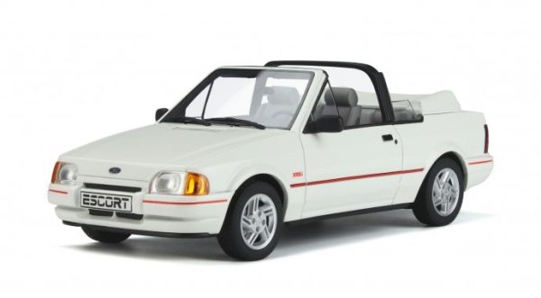 OT398 - FORD ESCORT MK4 XR3I cabriolet 1986 blanc - 1