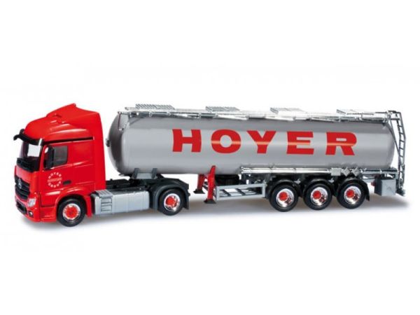 HER301213 - MERCEDES Actros Streamspace avec remorque Citerne chimique HOYER - 1
